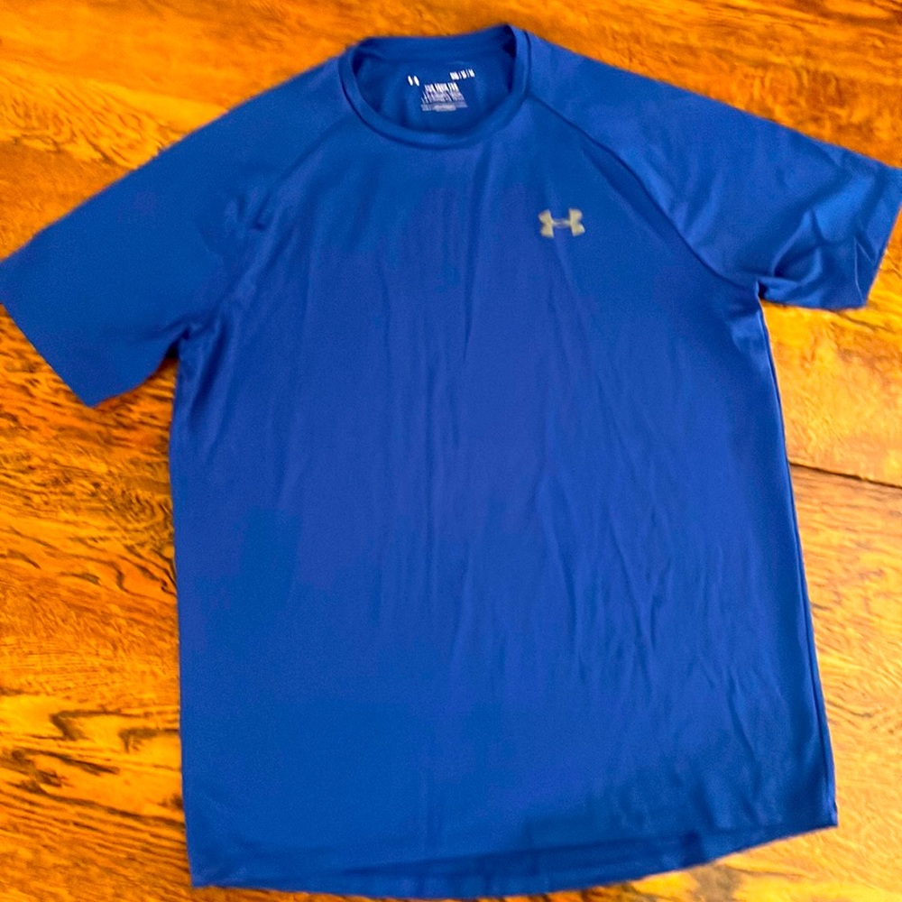UA electric blue athletic t-shirt